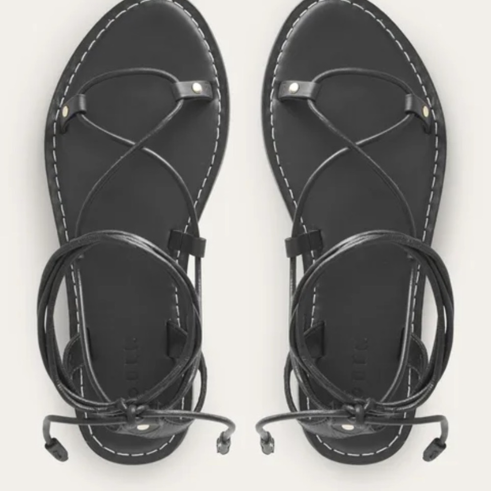Boden Scarf Wrapped Sandal Size 41 - Picture 3 of 7